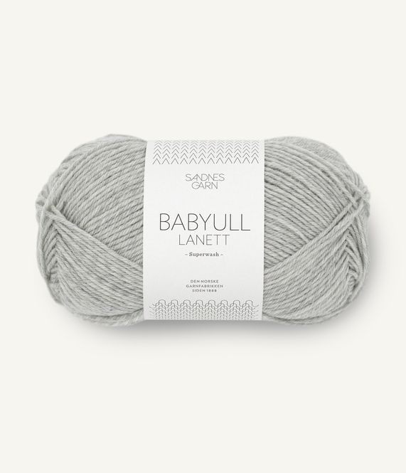 Hovedbilde Babyull Lanett 1022 Light Grey Melange